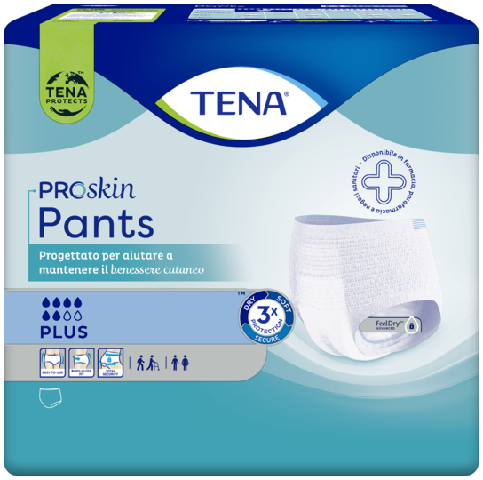TENA ProSkin Pants Plus  Mutandine assorbenti per incontinenza - Donne -  TENA Web Shop