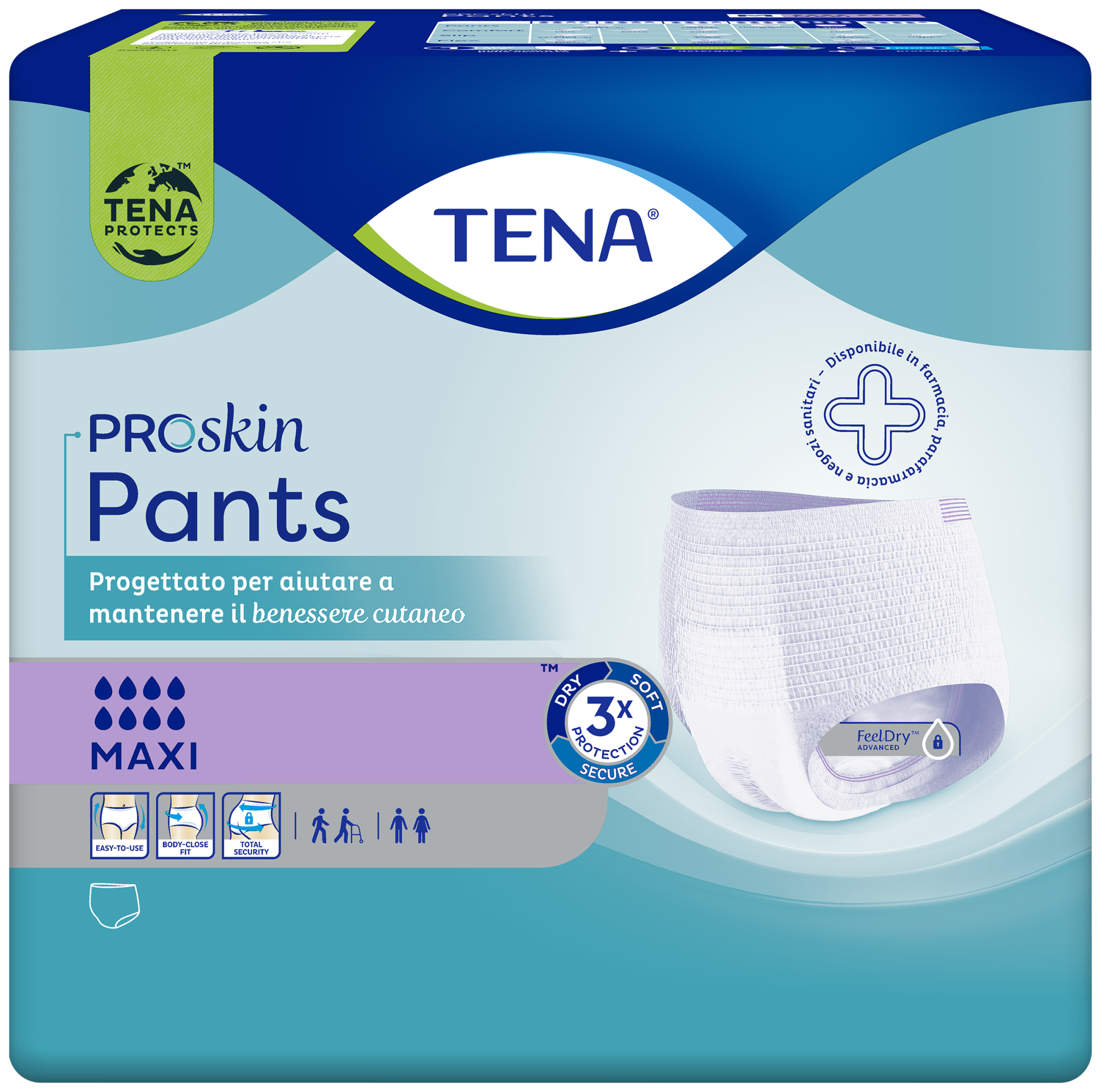 TENA Pants Maxi | Morbide mutandine per incontinenza ad altissima assorbenza