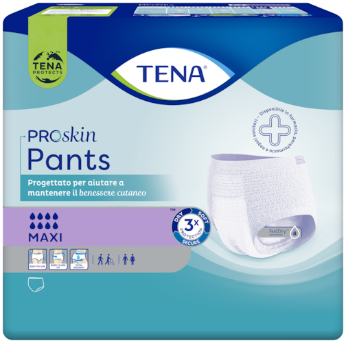 TENA Pants Maxi | Morbide mutandine per incontinenza ad altissima assorbenza