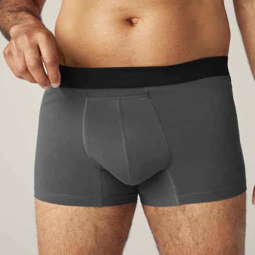 TENA mens washable incontinence underwear in grey
