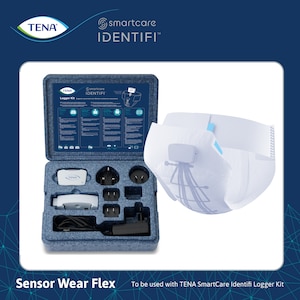 Gebruik de TENA SmartCare Identifi Sensor Wear Flex met de Logger Kit