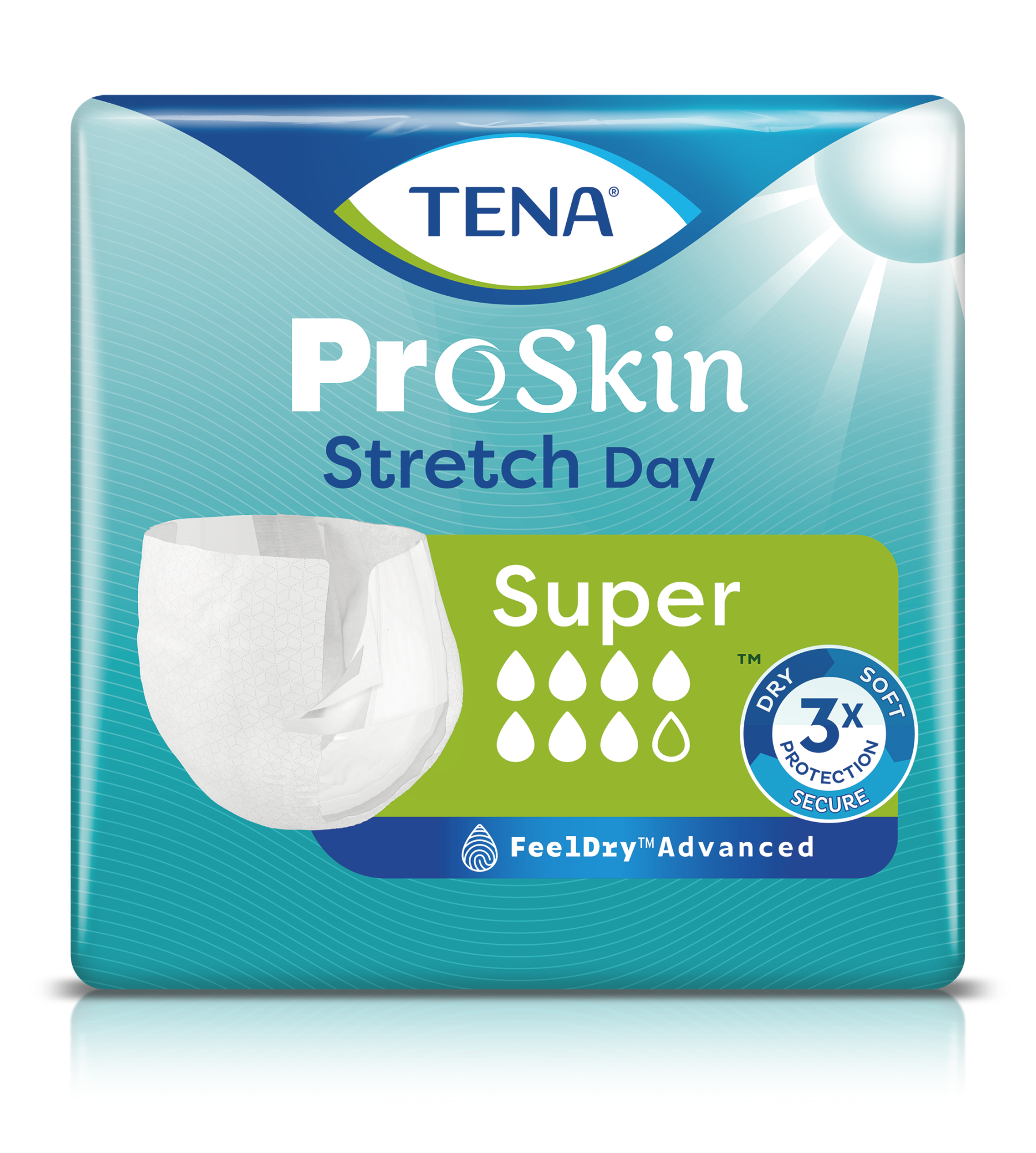 Pack shot of TENA Proskin Stretch