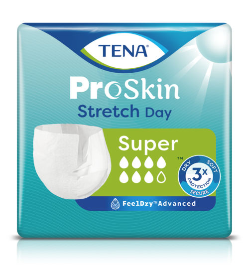 Pack shot of TENA Proskin Stretch