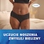 Kobieta w bieliźnie chłonnej TENA Silhouette, która zapewnia niezawodną ochronę i wygląda jak zwykła bielizna