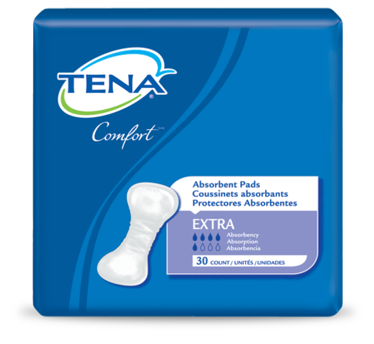 Incontinence Pads, TENA Heavy bladder bowel leak protection Pads with  Comfort Pants