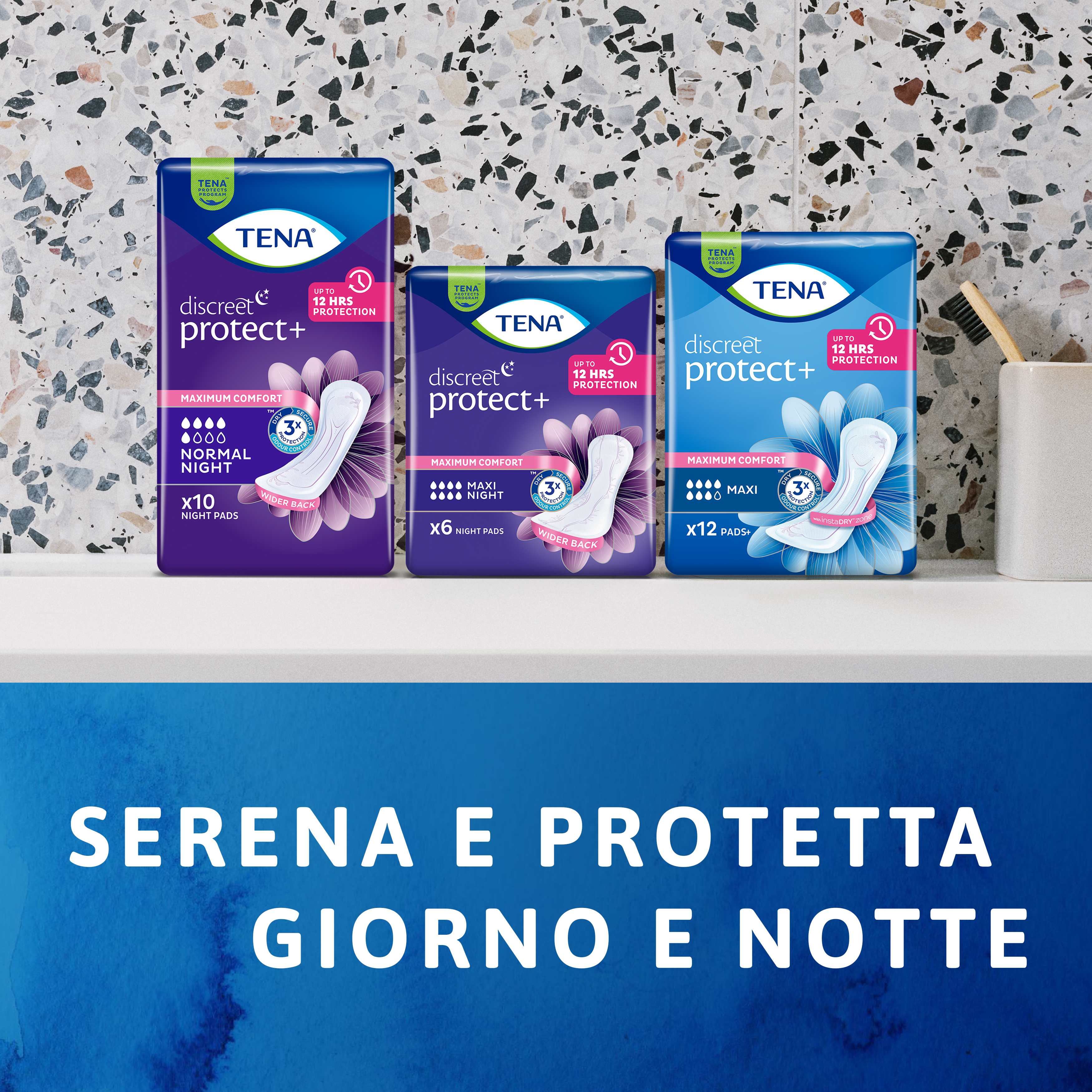 TENA Discreet Protect+ Maxi