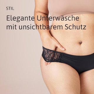 Elegante Unterwäsche mit unsichtbarem Schutz von TENA
