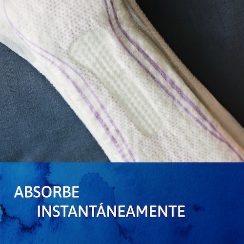 Absorbe instantáneamente