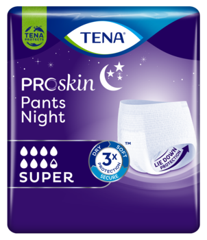 TENA ProSkin Pants Night | Buksebleier for urinlekkasje