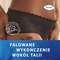 Faliste wykończenie w talii bielizny TENA Silhouette