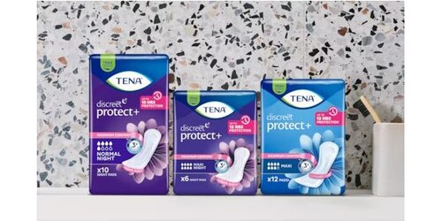TENA Discreet Night-sortimentet
