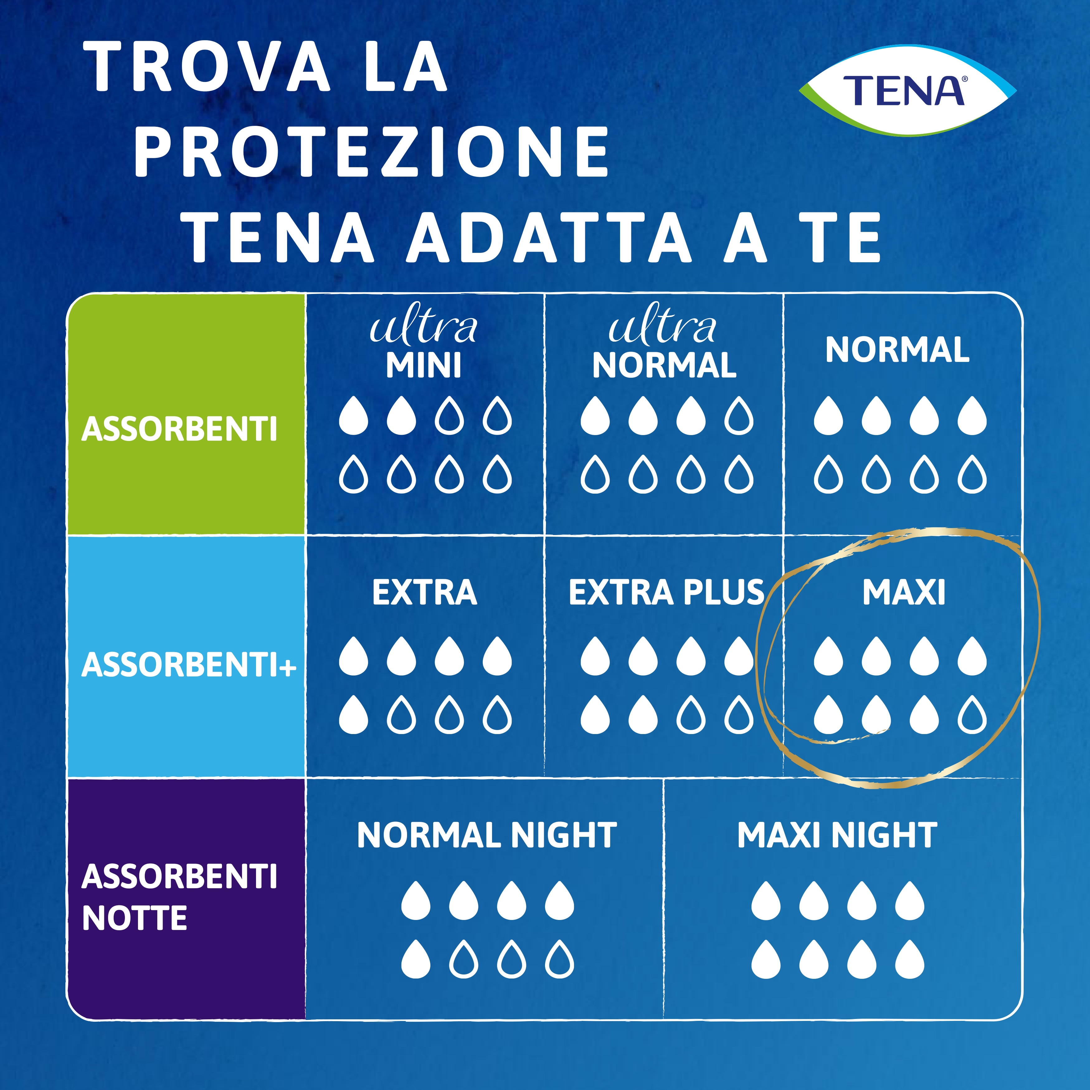 TENA Discreet Protect+ Maxi