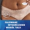 Faliste wykończenie w talii bielizny TENA Silhouette