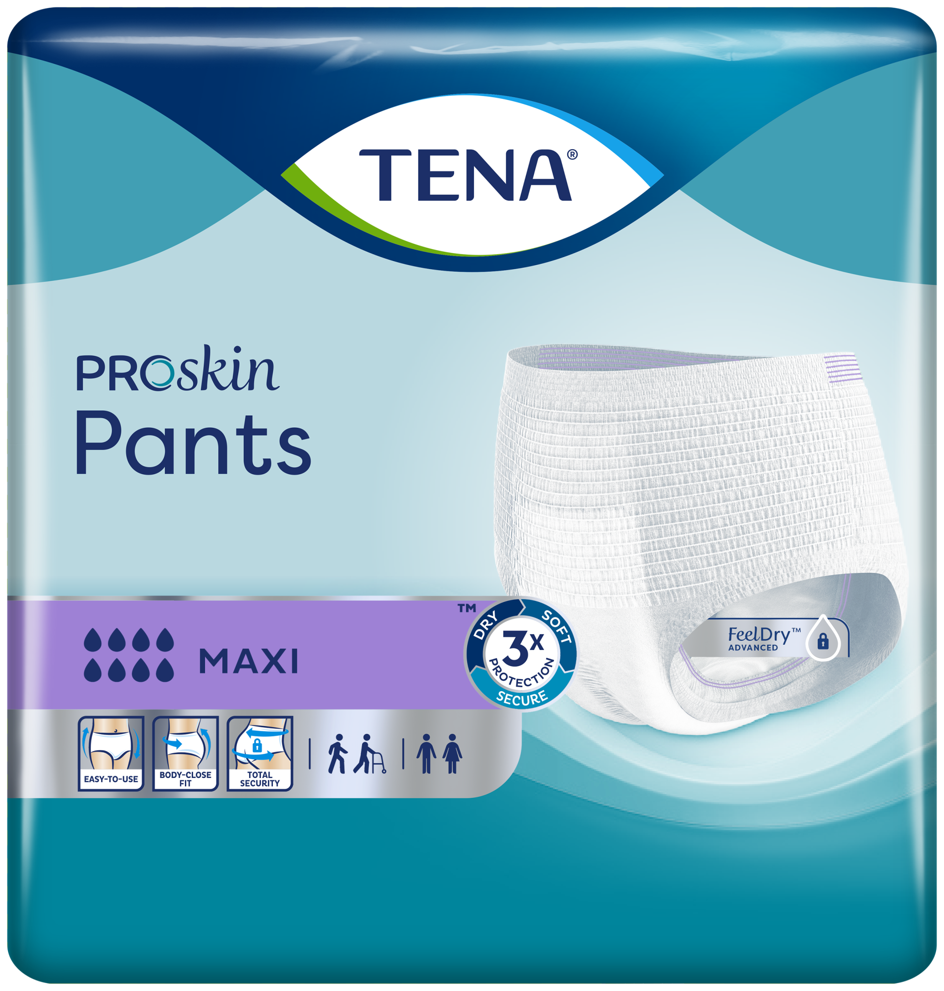 TENA Pants Maxi | Soft incontinence 