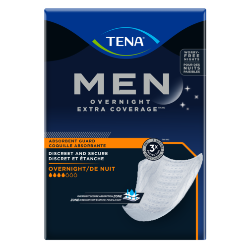 TENA Men Overnight Extra Coverage | Incontinence pads