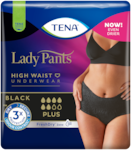 Balíček Beauty pack pre čierne nohavičky TENA Lady Pants Plus s vysokým pásom