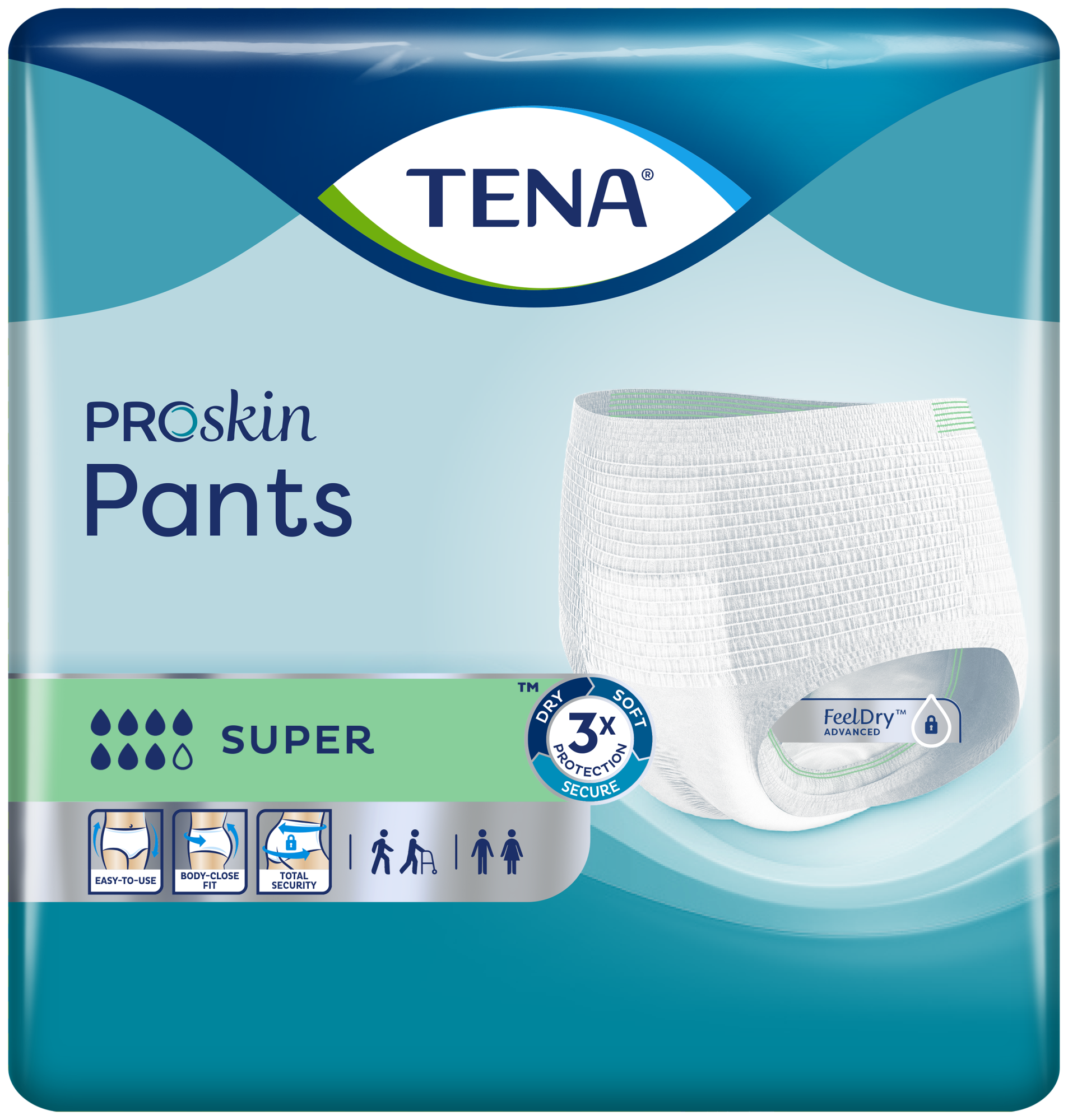 Outstanding absorbent incontinence pants