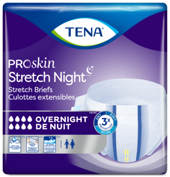 TENA ProSkin Stretch Night | Culottes d’incontinence ajustables extensibles