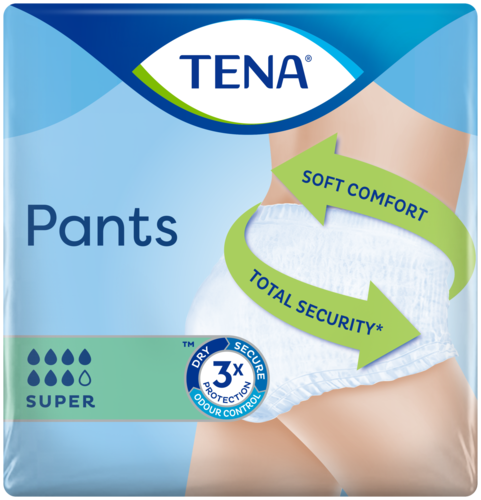 TENA - Pants Super Mutandina assorbente per incontinenza pesante 10pz