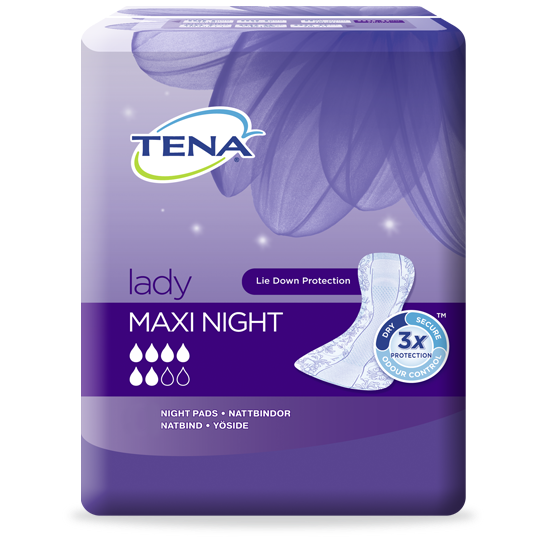 tena lady maxi night pants
