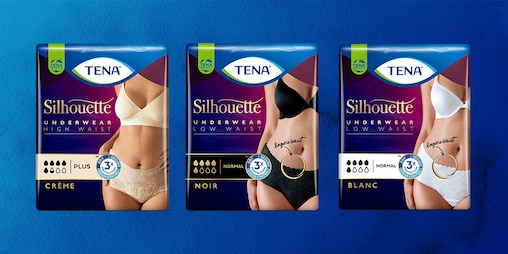 TENA women's range of incontinence underwear