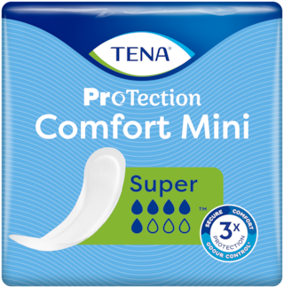 Beauty Pack voor TENA Comfort Mini Super verbanden