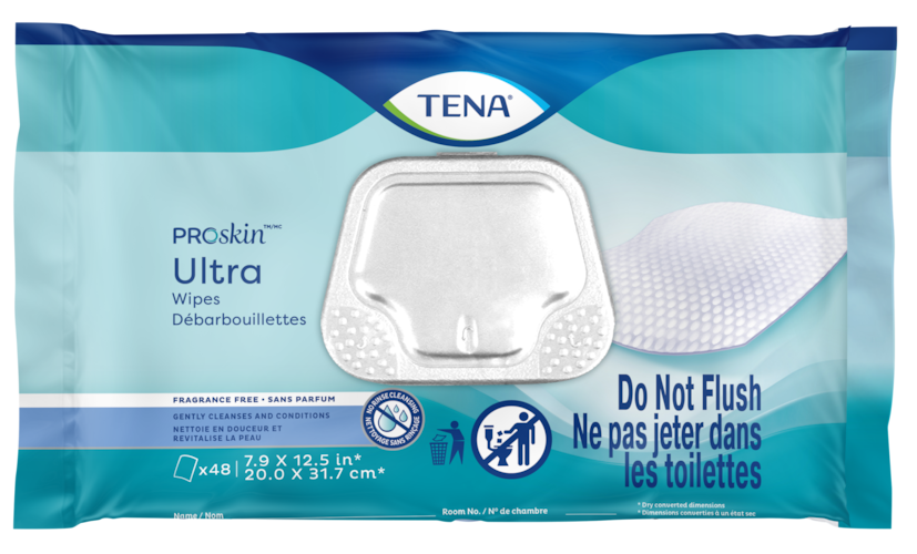 TENA ProSkin Ultra Wipes | Fragrance Free