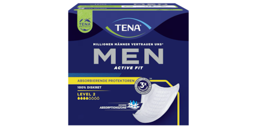 TENA Men Active Fit Absorbierende Protektoren Level 2