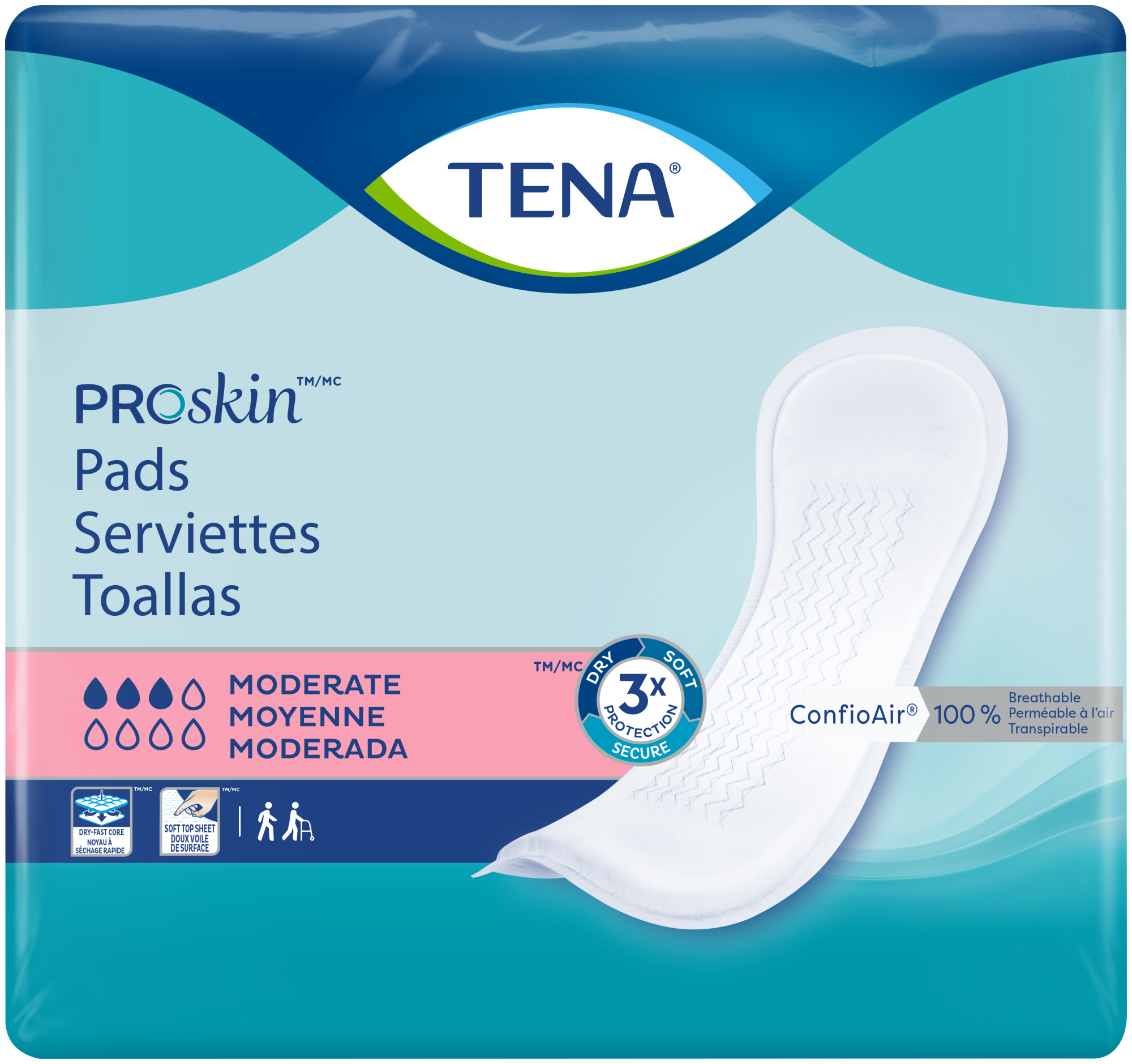 TENA ProSkin Moderate | Incontinence pads