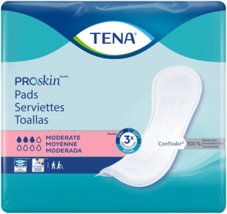 TENA ProSkin Moderate | Incontinence pads for small urine leaks
