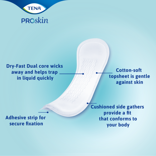 Tena Proskin Overnight Incontinence Pads : Target