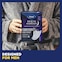 TENA Men Overnight Extra Coverage Guards are designed for men.