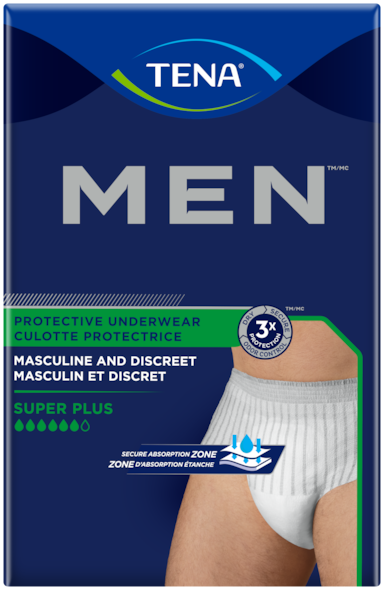 TENA Men Super Plus Protective underwear