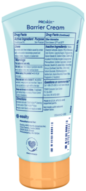 Barrer Cream back of pack with ingredients list