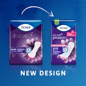 TENA Discreet Protect+ Maxi dans un nouveau design