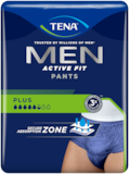 Pack shot of TENA Men Pants Plus