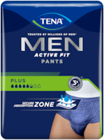 Pack shot of TENA Men Pants Plus