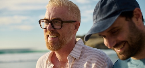 Men at beach