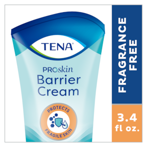 TENA ProSkin Barrier Cream - Fragrance free and designed for Skin health