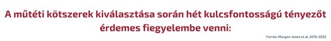 Kötszer választás