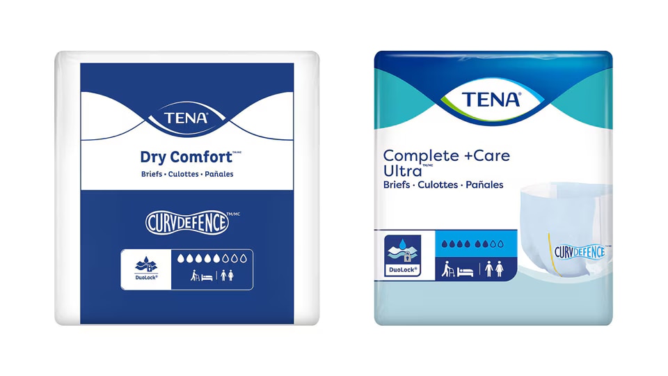 Packages for "Dry Comfort" and "Complete Care Ultra"