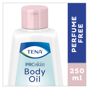 TENA ProSkin Body Oil – 250 ml med pleiende parfymefri kroppsolje