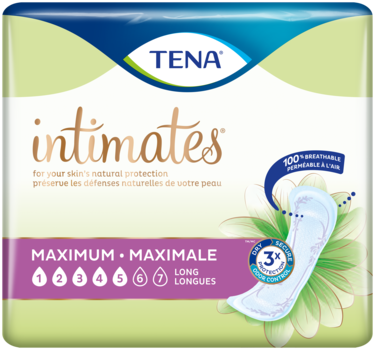 TENA Intimates Maximum | Long incontinence pad for women