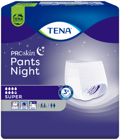 TENA ProSkin Pants Night | Majtki na nietrzymanie moczu