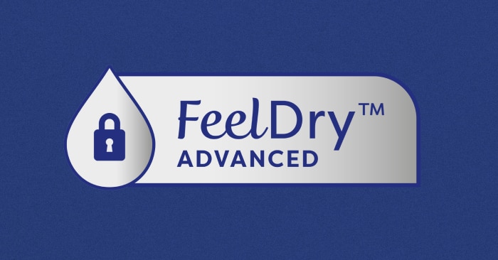 Grafični prikaz TENA FeelDry Advanced 