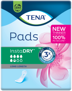 TENA Pads InstaDRY™ - Long Length