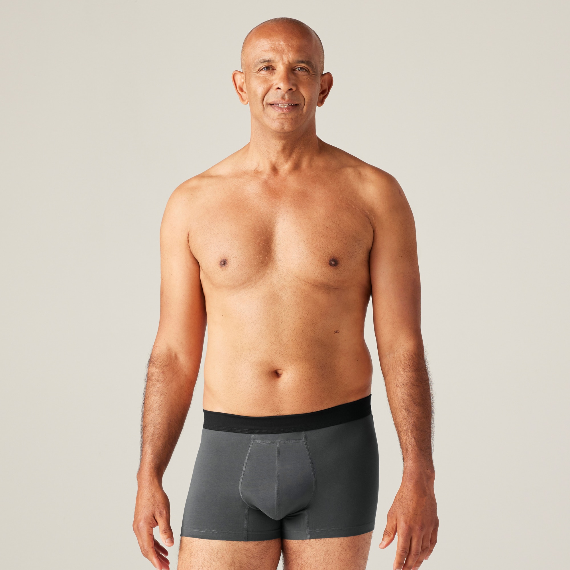 Men's Washable Incontinence Underwear Diaper Pants Urinary Incontinence  Wearing Underwear Leg Tied Urine Bag(small)