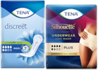 TENA pads and underwear
