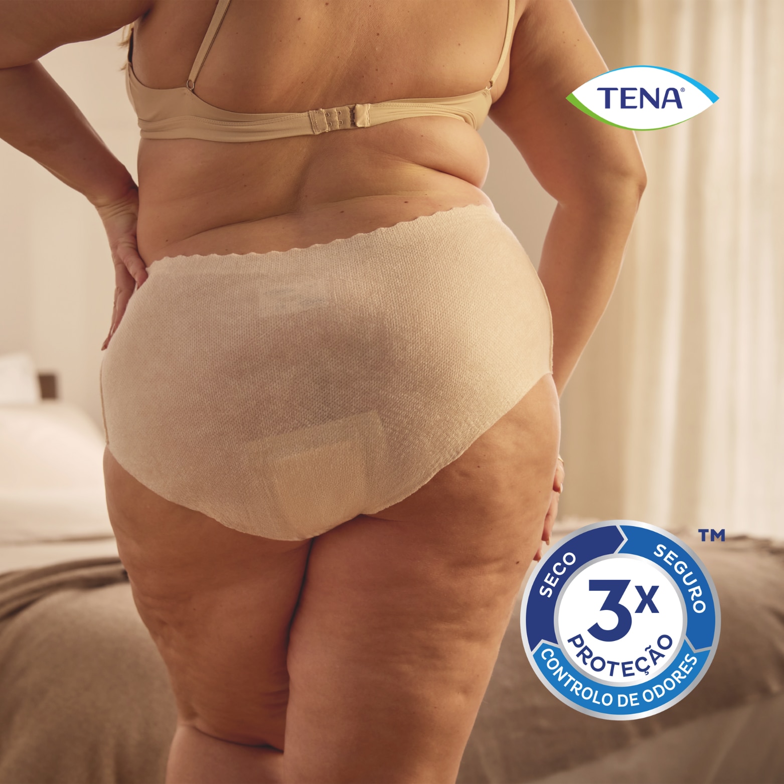 TENA Silhouette Plus Cintura Alta Creme