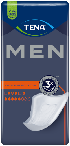 TENA Men Absorbent Protector Level 3 | inkontinencijski uložak za udobnost i izvanrednu sigurnost od istjecanja